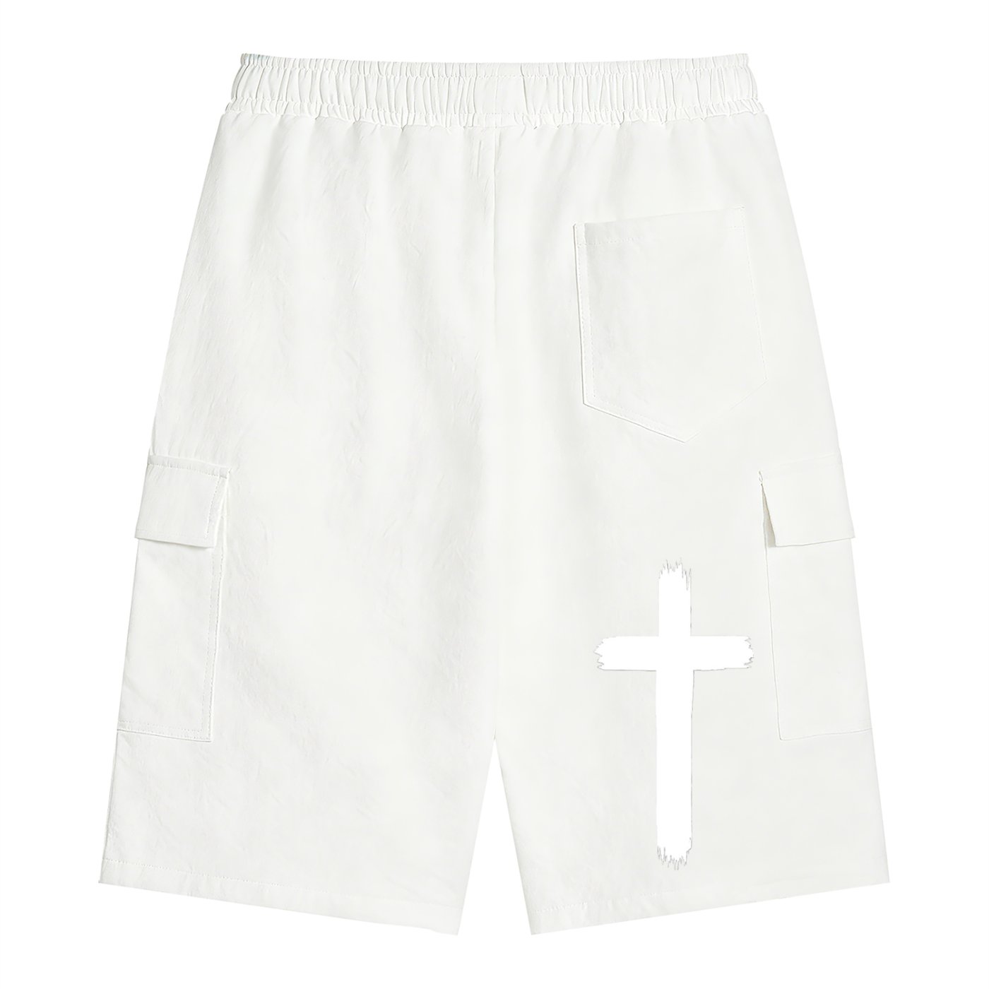 Unisex Drawstring Cargo Shorts