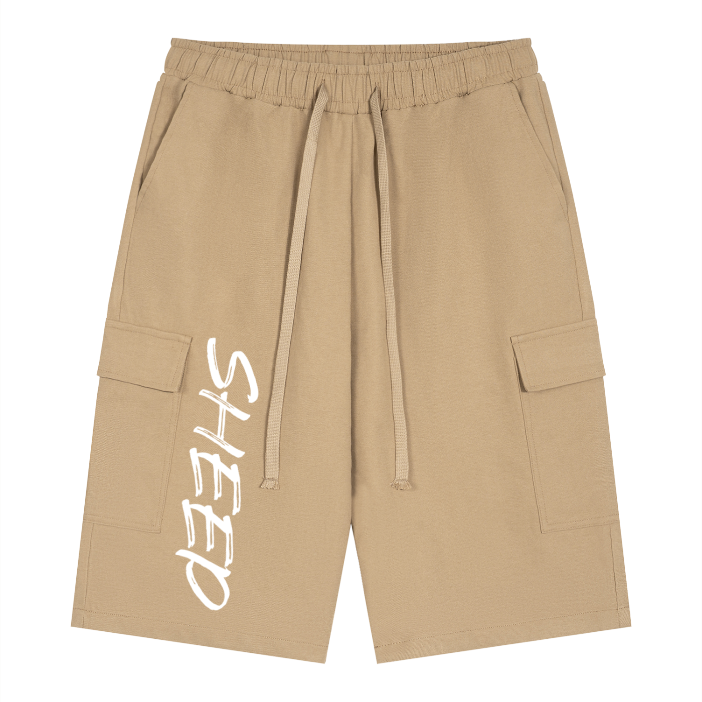 Unisex Drawstring Cargo Shorts