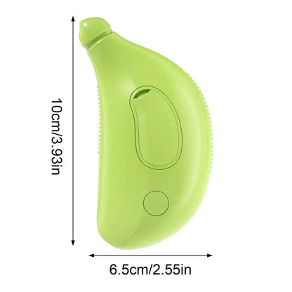 3-in-1 Electric Pet Grooming Brush with Steam and Spray for Cats and Dogs - Hair Removal and Massage Comb