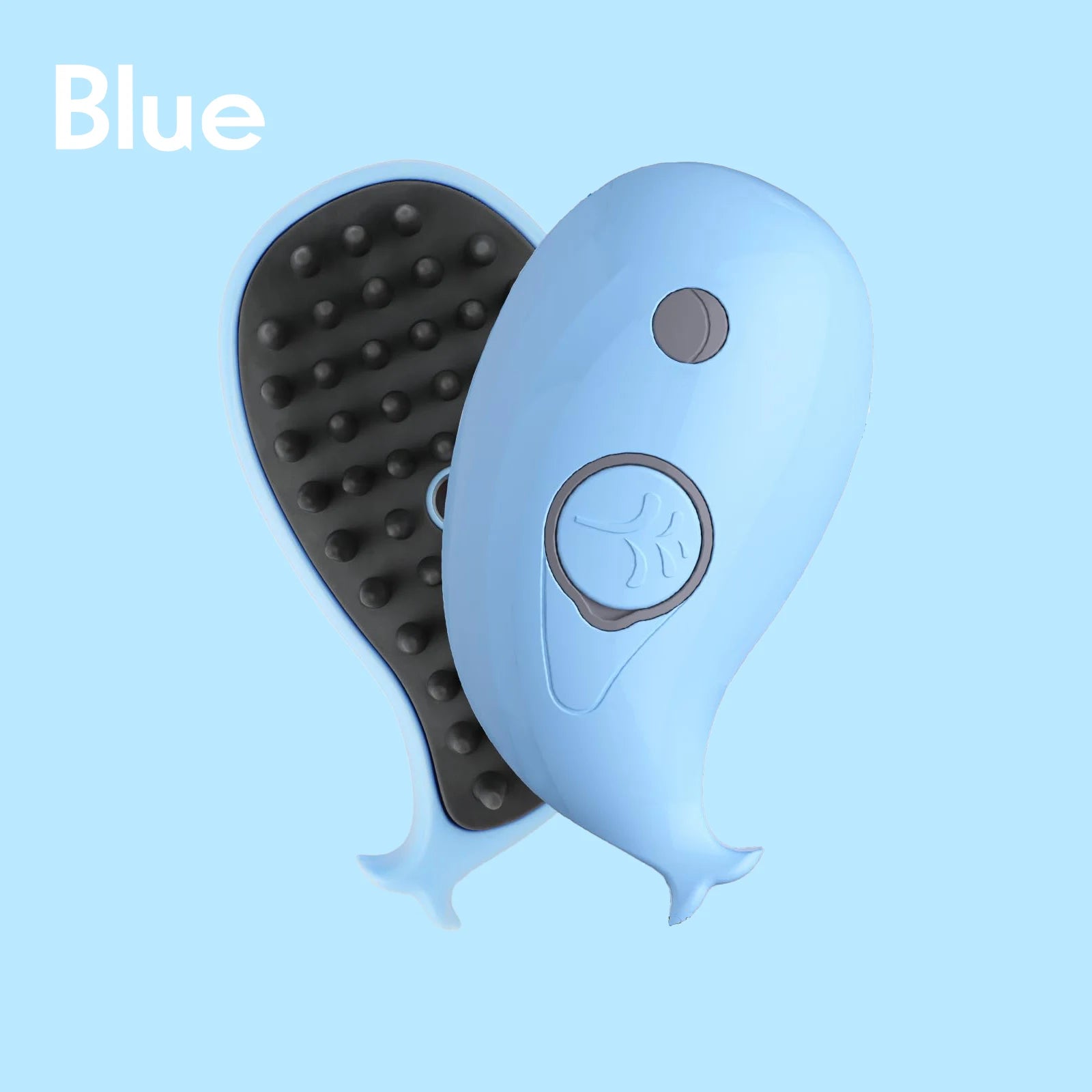 3-in-1 Electric Pet Grooming Brush with Steam and Spray for Cats and Dogs - Hair Removal and Massage Comb