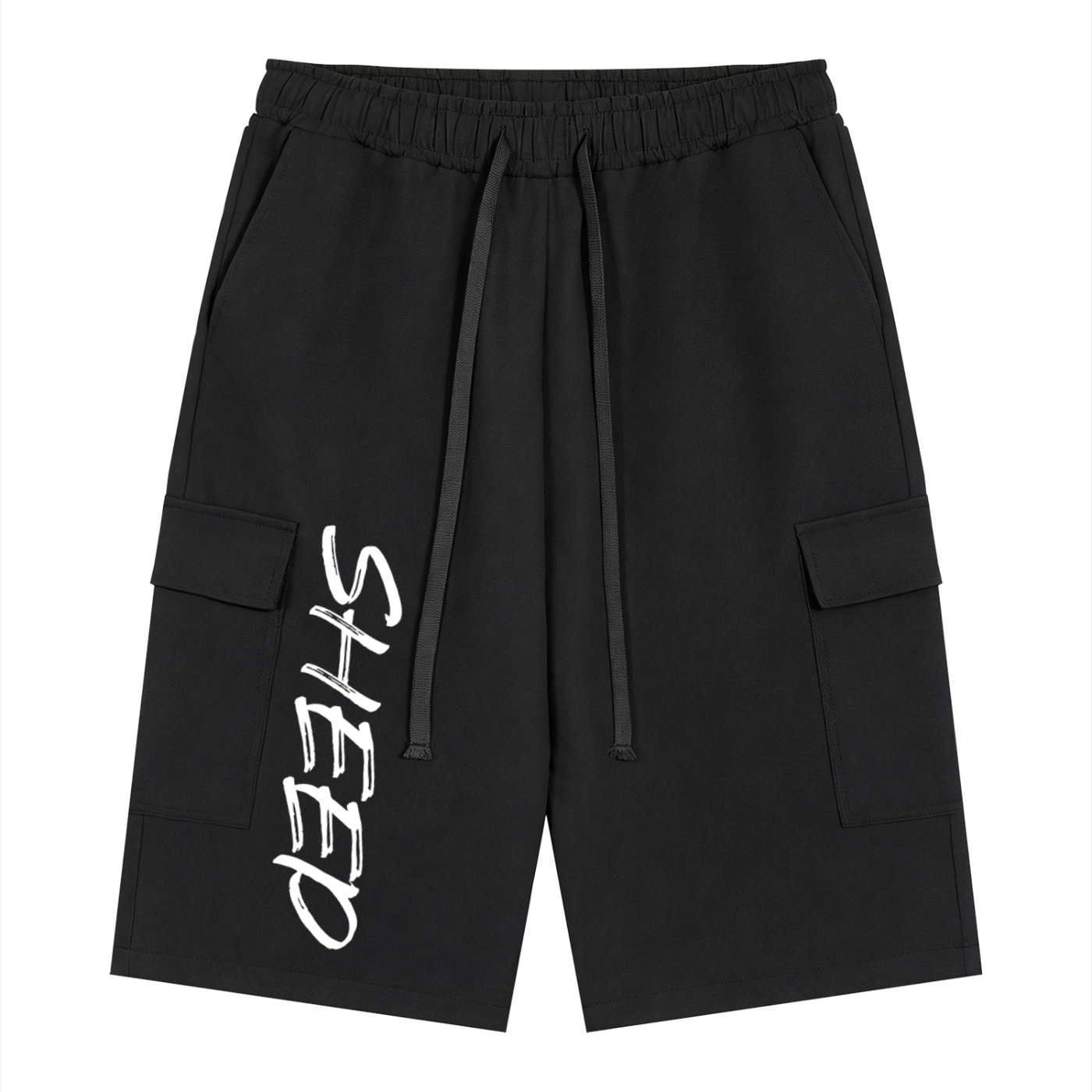 Unisex Drawstring Cargo Shorts