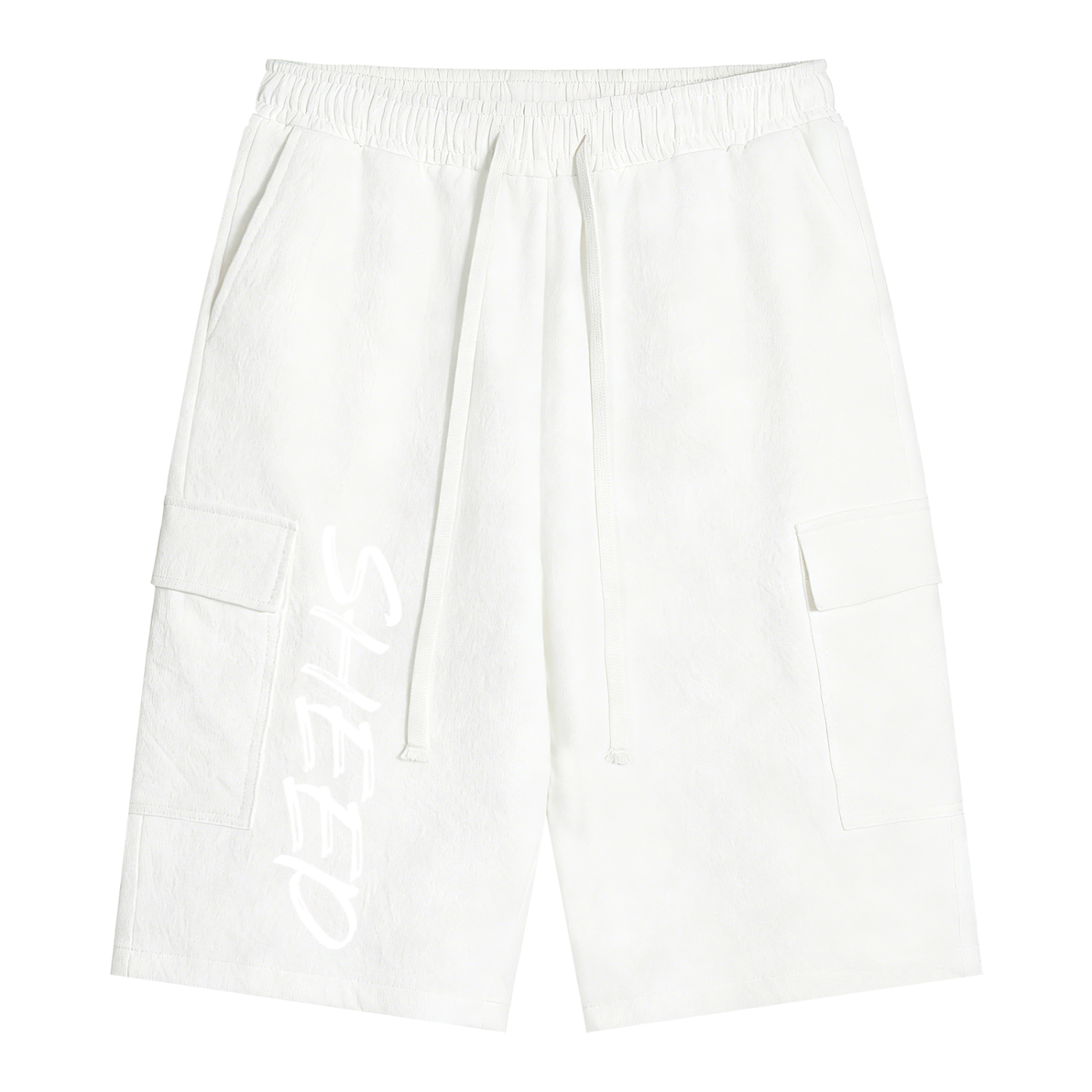 Unisex Drawstring Cargo Shorts