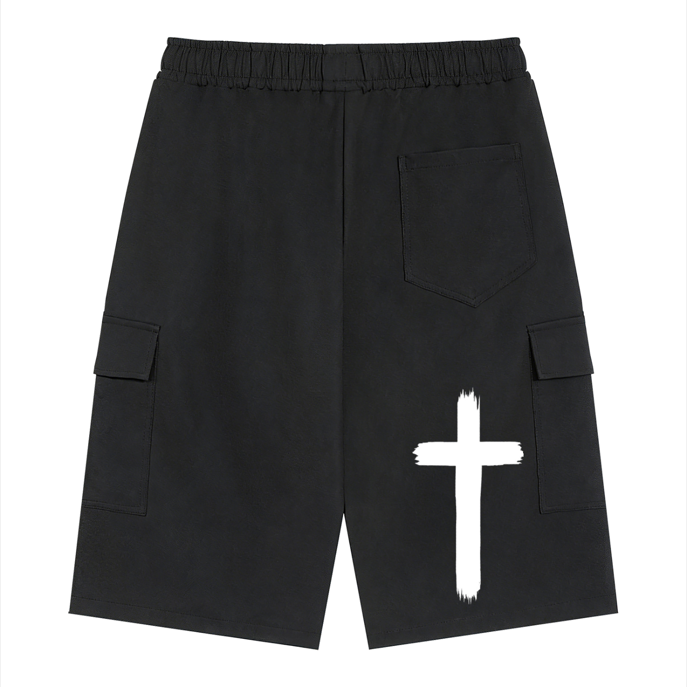 Unisex Drawstring Cargo Shorts